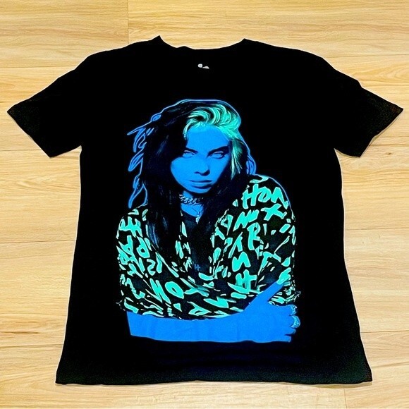 Billie Eilish T Shirt Size M - Picture 1 of 2